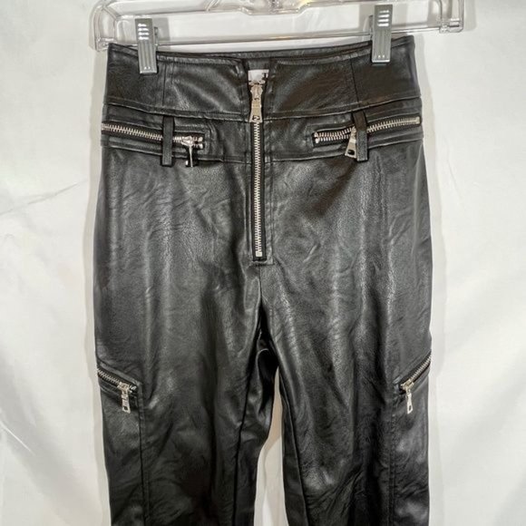 SOLD Tiger Mist Lennon Faux Leather Pants XS - Picture 2 of 7